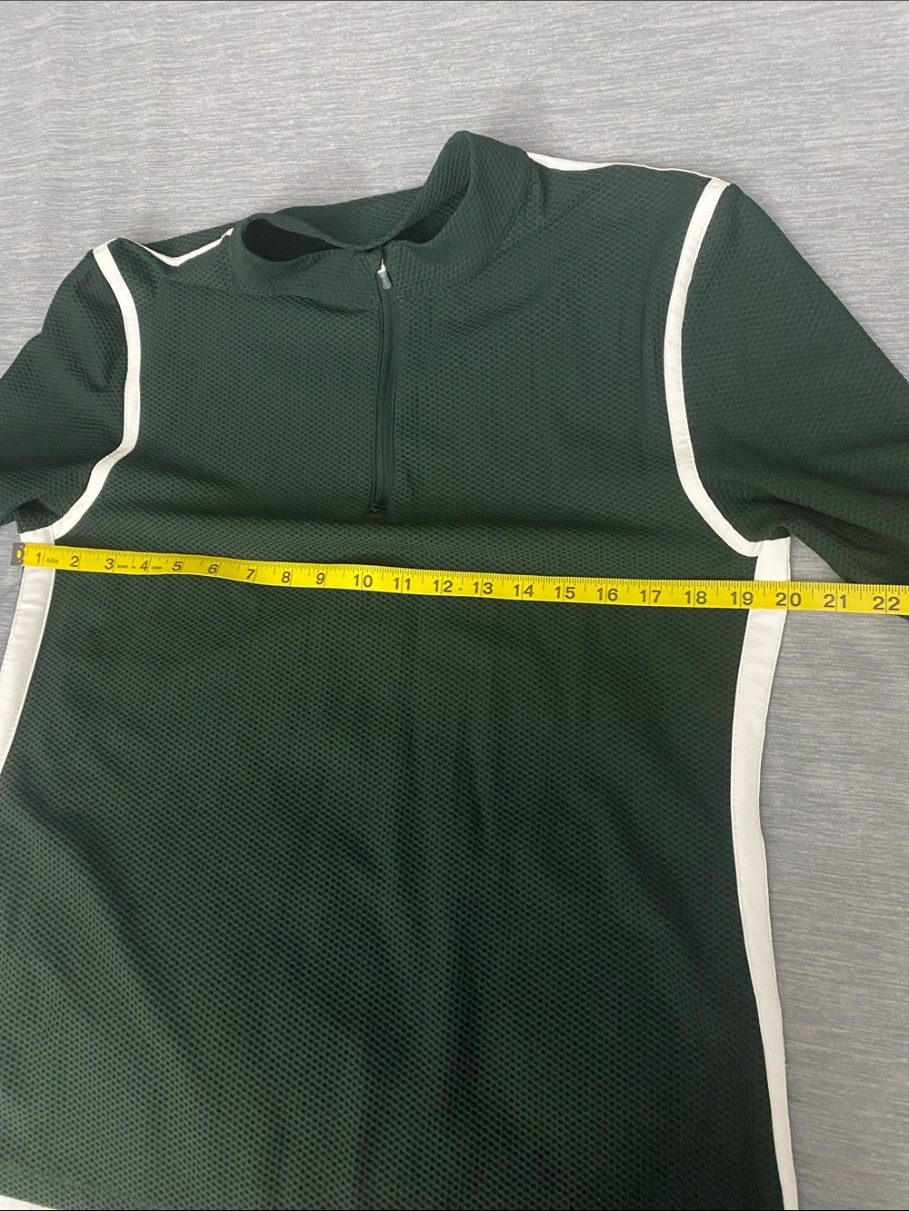Tory Burch Sport Performance Reflective-Stripe Quarter-Zip Pullover XL $198 - Picture 13 of 15